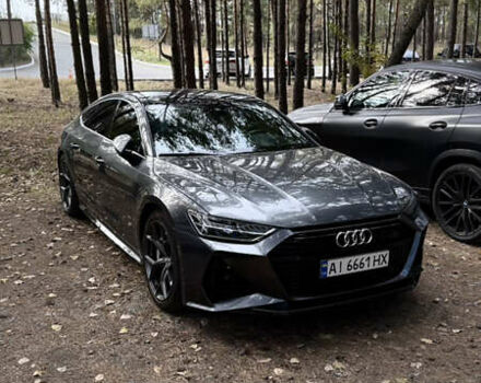 Серый Ауди A7 Sportback, объемом двигателя 3 л и пробегом 60 тыс. км за 50000 $, фото 3 на Automoto.ua