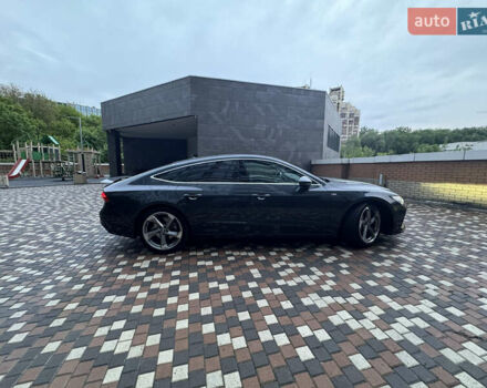 Серый Ауди A7 Sportback, объемом двигателя 3 л и пробегом 35 тыс. км за 64499 $, фото 4 на Automoto.ua