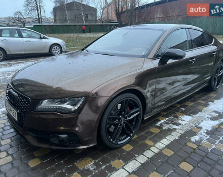 Сірий Ауді A7 Sportback, об'ємом двигуна 3 л та пробігом 193 тис. км за 16500 $, фото 1 на Automoto.ua