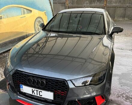 Серый Ауди A7 Sportback, объемом двигателя 3 л и пробегом 209 тыс. км за 19500 $, фото 1 на Automoto.ua