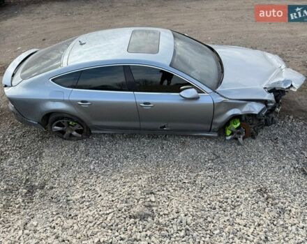 Серый Ауди A7 Sportback, объемом двигателя 3 л и пробегом 199 тыс. км за 5000 $, фото 1 на Automoto.ua