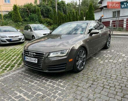 Серый Ауди A7 Sportback, объемом двигателя 3 л и пробегом 243 тыс. км за 16700 $, фото 1 на Automoto.ua