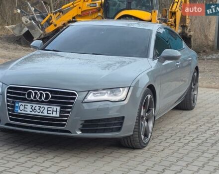 Серый Ауди A7 Sportback, объемом двигателя 2.97 л и пробегом 345 тыс. км за 18000 $, фото 1 на Automoto.ua