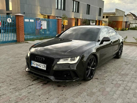 Серый Ауди A7 Sportback, объемом двигателя 2.97 л и пробегом 262 тыс. км за 17300 $, фото 1 на Automoto.ua