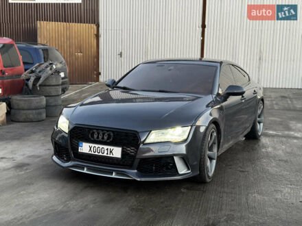 Сірий Ауді A7 Sportback, об'ємом двигуна 3 л та пробігом 330 тис. км за 17500 $, фото 1 на Automoto.ua