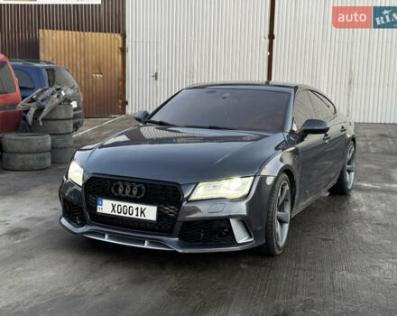 Серый Ауди A7 Sportback, объемом двигателя 3 л и пробегом 330 тыс. км за 17500 $, фото 1 на Automoto.ua