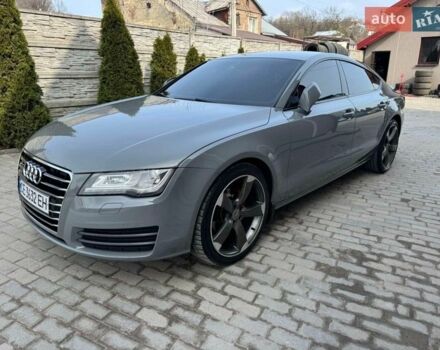 Сірий Ауді A7 Sportback, об'ємом двигуна 3 л та пробігом 300 тис. км за 19500 $, фото 1 на Automoto.ua
