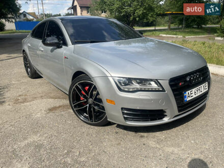 Серый Ауди A7 Sportback, объемом двигателя 3 л и пробегом 115 тыс. км за 19900 $, фото 1 на Automoto.ua