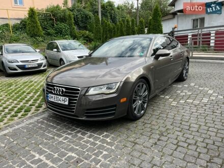 Сірий Ауді A7 Sportback, об'ємом двигуна 3 л та пробігом 243 тис. км за 13700 $, фото 1 на Automoto.ua