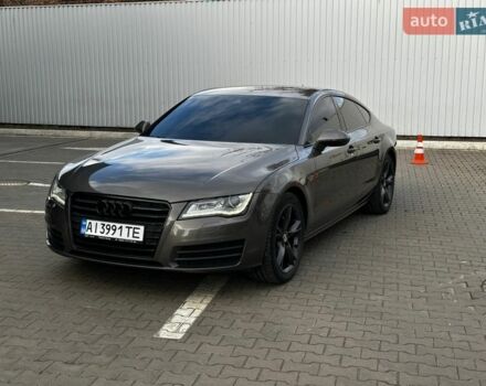 Серый Ауди A7 Sportback, объемом двигателя 2.77 л и пробегом 169 тыс. км за 12950 $, фото 1 на Automoto.ua