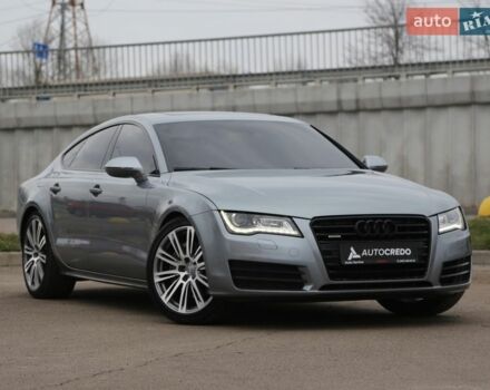 Серый Ауди A7 Sportback, объемом двигателя 3 л и пробегом 196 тыс. км за 16900 $, фото 1 на Automoto.ua