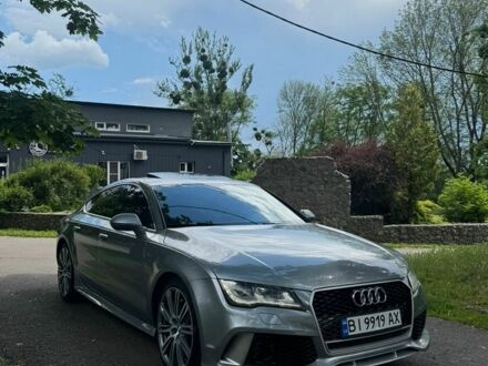 Сірий Ауді A7 Sportback, об'ємом двигуна 3 л та пробігом 192 тис. км за 12000 $, фото 1 на Automoto.ua
