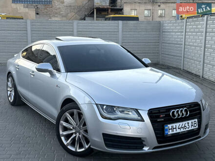 Серый Ауди A7 Sportback, объемом двигателя 3 л и пробегом 182 тыс. км за 14850 $, фото 1 на Automoto.ua