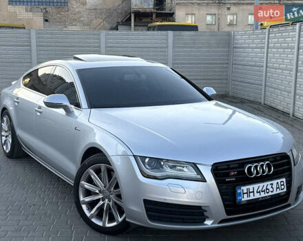 Серый Ауди A7 Sportback, объемом двигателя 3 л и пробегом 182 тыс. км за 14850 $, фото 1 на Automoto.ua