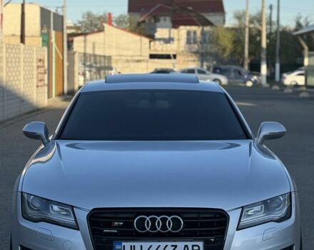 Сірий Ауді A7 Sportback, об'ємом двигуна 3 л та пробігом 181 тис. км за 16250 $, фото 1 на Automoto.ua