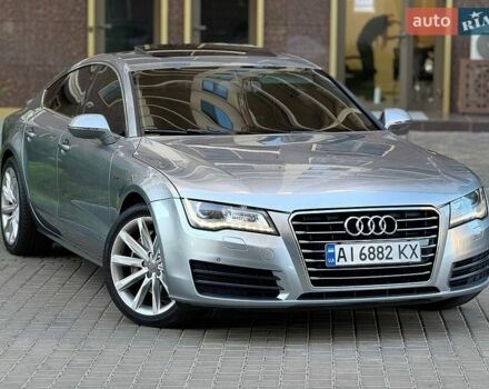 Серый Ауди A7 Sportback, объемом двигателя 3 л и пробегом 253 тыс. км за 13200 $, фото 1 на Automoto.ua