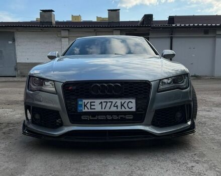 Серый Ауди A7 Sportback, объемом двигателя 3 л и пробегом 212 тыс. км за 13500 $, фото 1 на Automoto.ua