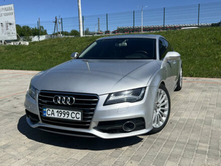 Сірий Ауді A7 Sportback, об'ємом двигуна 3 л та пробігом 125 тис. км за 13999 $, фото 1 на Automoto.ua