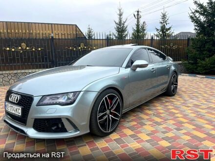 Серый Ауди A7 Sportback, объемом двигателя 3 л и пробегом 180 тыс. км за 15999 $, фото 1 на Automoto.ua