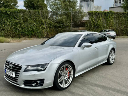 Серый Ауди A7 Sportback, объемом двигателя 3 л и пробегом 211 тыс. км за 13600 $, фото 1 на Automoto.ua