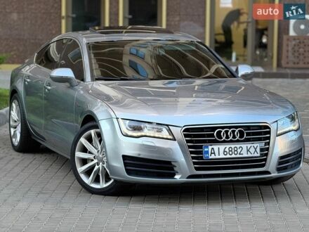 Серый Ауди A7 Sportback, объемом двигателя 3 л и пробегом 253 тыс. км за 13150 $, фото 1 на Automoto.ua