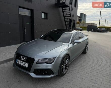 Серый Ауди A7 Sportback, объемом двигателя 3 л и пробегом 190 тыс. км за 14200 $, фото 1 на Automoto.ua