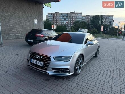 Серый Ауди A7 Sportback, объемом двигателя 3 л и пробегом 60 тыс. км за 23999 $, фото 1 на Automoto.ua