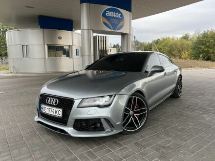Серый Ауди A7 Sportback, объемом двигателя 3 л и пробегом 180 тыс. км за 13500 $, фото 1 на Automoto.ua