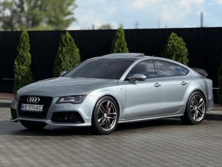 Серый Ауди A7 Sportback, объемом двигателя 3 л и пробегом 190 тыс. км за 12999 $, фото 1 на Automoto.ua