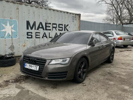 Сірий Ауді A7 Sportback, об'ємом двигуна 2.77 л та пробігом 150 тис. км за 8700 $, фото 1 на Automoto.ua