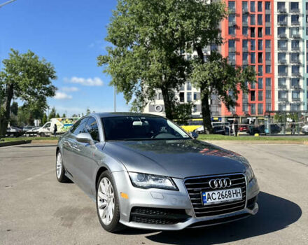 Серый Ауди A7 Sportback, объемом двигателя 3 л и пробегом 113 тыс. км за 19300 $, фото 1 на Automoto.ua