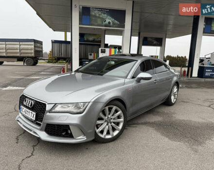 Серый Ауди A7 Sportback, объемом двигателя 3 л и пробегом 170 тыс. км за 13900 $, фото 1 на Automoto.ua