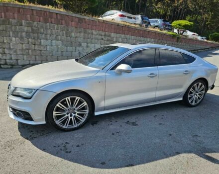 Серый Ауди A7 Sportback, объемом двигателя 3 л и пробегом 218 тыс. км за 4200 $, фото 1 на Automoto.ua