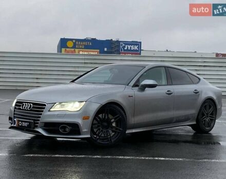 Серый Ауди A7 Sportback, объемом двигателя 3 л и пробегом 161 тыс. км за 19490 $, фото 1 на Automoto.ua