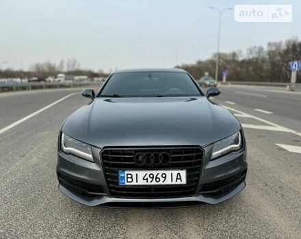 Серый Ауди A7 Sportback, объемом двигателя 3 л и пробегом 252 тыс. км за 20999 $, фото 1 на Automoto.ua