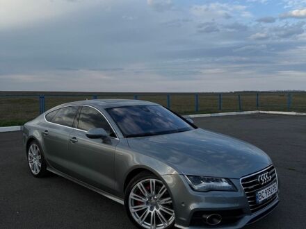 Сірий Ауді A7 Sportback, об'ємом двигуна 3 л та пробігом 290 тис. км за 26999 $, фото 1 на Automoto.ua