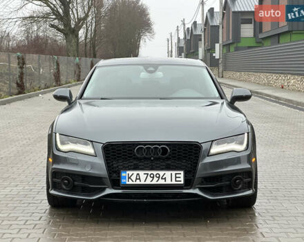 Серый Ауди A7 Sportback, объемом двигателя 3 л и пробегом 184 тыс. км за 12900 $, фото 1 на Automoto.ua