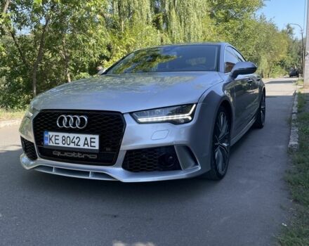 Серый Ауди A7 Sportback, объемом двигателя 3 л и пробегом 151 тыс. км за 18900 $, фото 1 на Automoto.ua