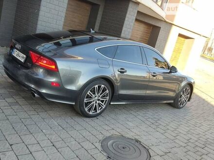Ауді A7 Sportback 2014 у Івано-Франківську на Automoto.ua Сірий Ауді A7 Sportback, об'ємом двигуна 3 л та пробігом 122 тис. км за 23990 $, фото 1 на Automoto.ua