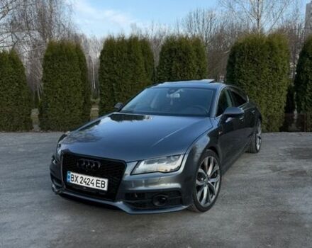 Серый Ауди A7 Sportback, объемом двигателя 3 л и пробегом 187 тыс. км за 18500 $, фото 1 на Automoto.ua