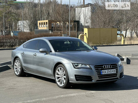 Ауді A7 Sportback 2014 у Дніпро (Дніпропетровську) на Automoto.ua Сірий Ауді A7 Sportback, об'ємом двигуна 3 л та пробігом 152 тис. км за 28600 $, фото 1 на Automoto.ua