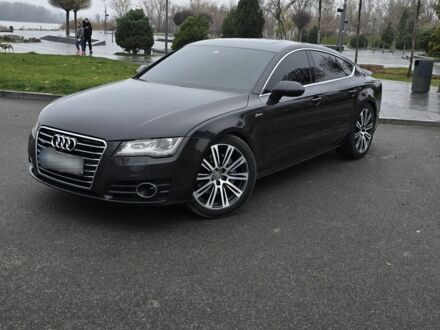 Серый Ауди A7 Sportback, объемом двигателя 3 л и пробегом 182 тыс. км за 16000 $, фото 1 на Automoto.ua
