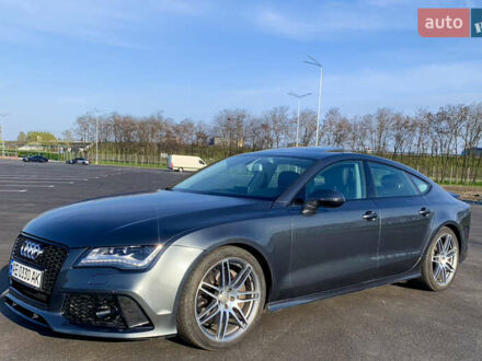 Сірий Ауді A7 Sportback, об'ємом двигуна 3 л та пробігом 185 тис. км за 21500 $, фото 1 на Automoto.ua