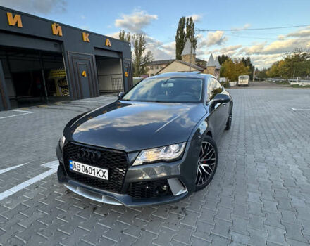 Серый Ауди A7 Sportback, объемом двигателя 3 л и пробегом 146 тыс. км за 21800 $, фото 1 на Automoto.ua
