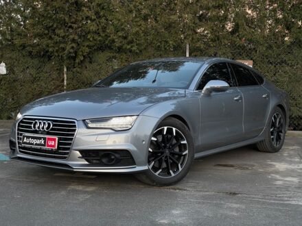 Серый Ауди A7 Sportback, объемом двигателя 3 л и пробегом 113 тыс. км за 28490 $, фото 1 на Automoto.ua