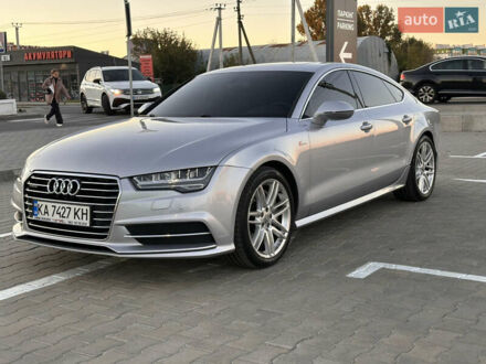 Серый Ауди A7 Sportback, объемом двигателя 3 л и пробегом 151 тыс. км за 29590 $, фото 1 на Automoto.ua