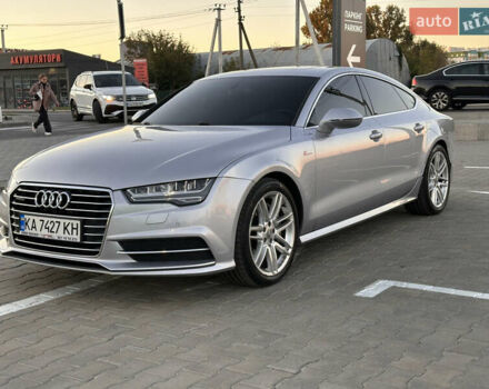 Серый Ауди A7 Sportback, объемом двигателя 3 л и пробегом 151 тыс. км за 29590 $, фото 1 на Automoto.ua
