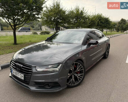 Серый Ауди A7 Sportback, объемом двигателя 3 л и пробегом 223 тыс. км за 25999 $, фото 1 на Automoto.ua