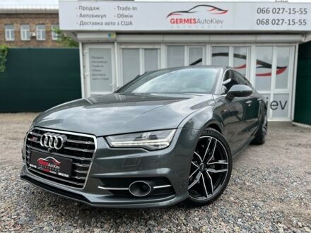 Сірий Ауді A7 Sportback, об'ємом двигуна 3 л та пробігом 98 тис. км за 33500 $, фото 1 на Automoto.ua