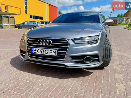 Сірий Ауді A7 Sportback, об'ємом двигуна 3 л та пробігом 91 тис. км за 22499 $, фото 1 на Automoto.ua